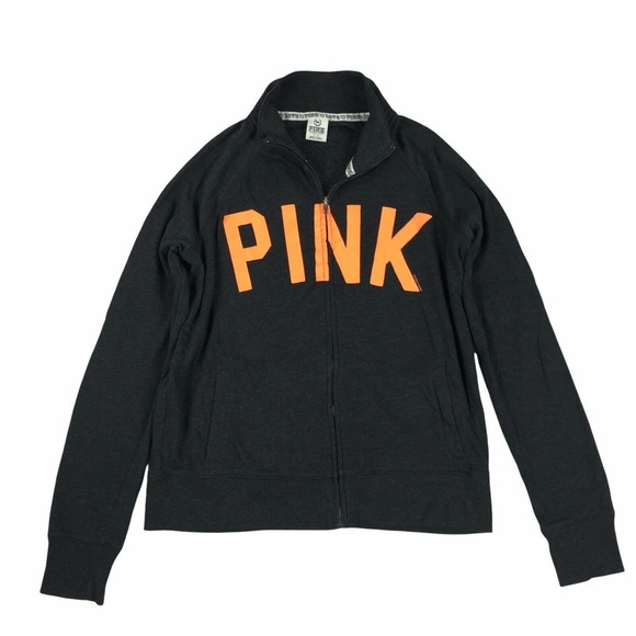 PINK Victoria Secret 1/4 Zip Pullover Sweatshirt - Picture 1 of 10